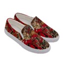 Christmas Art 01 Women s Canvas Slip Ons View3