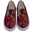 Christmas Art 01 Kids  Canvas Slip Ons View1