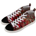 Christmas Art 01 Men s Mid-Top Canvas Sneakers View2