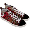 Christmas Art 01 Men s Mid-Top Canvas Sneakers View3