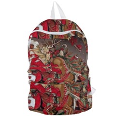 Christmas Art 01 Foldable Lightweight Backpack