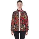 Christmas Art 01 Women s High Neck Windbreaker View1