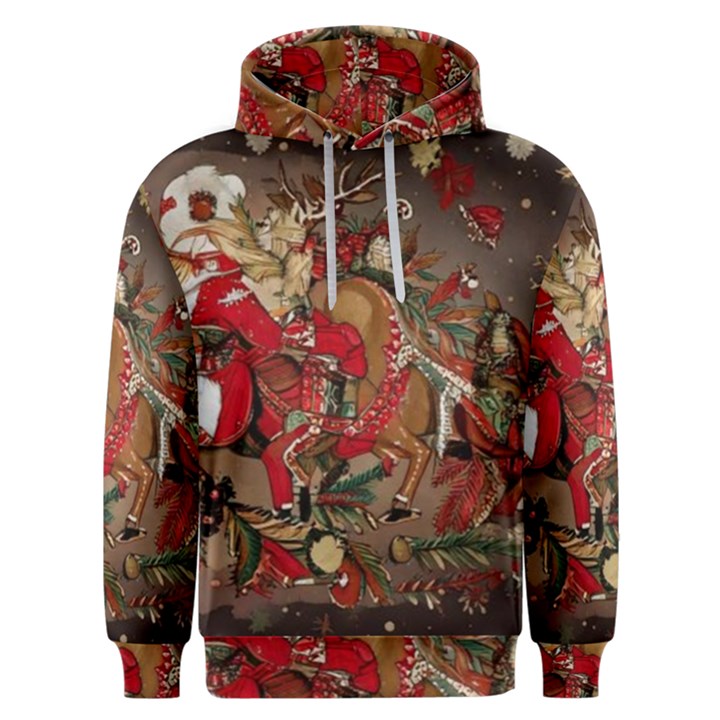 Christmas Art 01 Men s Overhead Hoodie