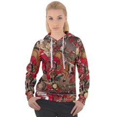 Christmas Art 01 Women s Overhead Hoodie