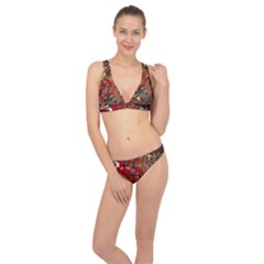 Christmas Art 01 Classic Banded Bikini Set 