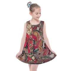 Christmas Art 01 Kids  Summer Dress