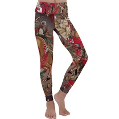 Christmas Art 01 Kids  Lightweight Velour Classic Yoga Leggings