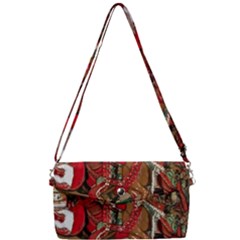 Christmas Art 01 Removable Strap Clutch Bag