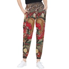 Christmas Art 01 Women s Tapered Pants