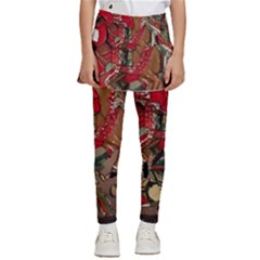 Christmas Art 01 Kids  Skirted Pants