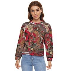 Christmas Art 01 Women s Long Sleeve Raglan T-Shirt