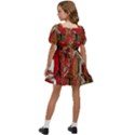 Christmas Art 01 Kids  Short Sleeve Dolly Dress View4