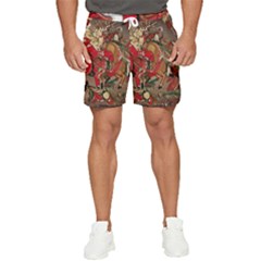 Christmas Art 01 Men s Runner Shorts