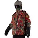 Christmas Art 01 Men s Zip Ski and Snowboard Waterproof Breathable Jacket View2