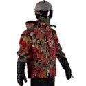 Christmas Art 01 Men s Zip Ski and Snowboard Waterproof Breathable Jacket View3