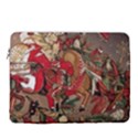 Christmas Art 01 15  Vertical Laptop Sleeve Case With Pocket View1