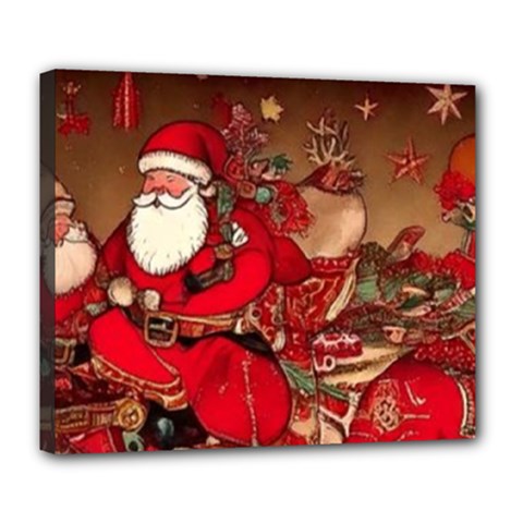 Christmas Art Deluxe Canvas 24  X 20  (stretched)