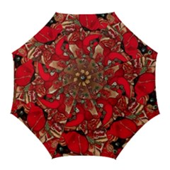 Christmas Art Golf Umbrellas