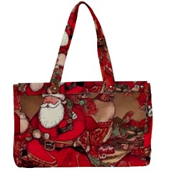 Christmas Art Canvas Work Bag