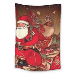 Christmas Art Large Tapestry