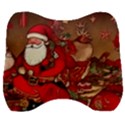 Christmas Art Velour Head Support Cushion View1