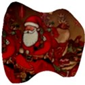 Christmas Art Velour Head Support Cushion View3