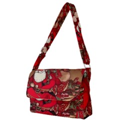 Christmas Art Full Print Messenger Bag (s)