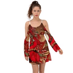 Christmas Art Boho Dress