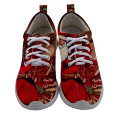 Christmas Art Women Athletic Shoes