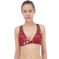 Christmas Art Classic Banded Bikini Top