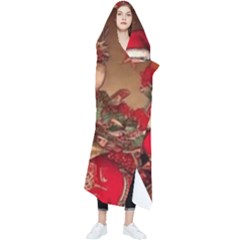 Christmas Art Wearable Blanket by myclothy