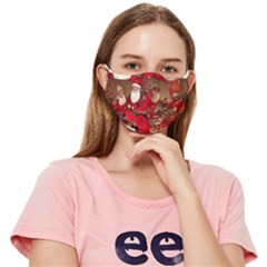 Christmas Art Fitted Cloth Face Mask (adult)