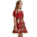 Christmas Art Kids  Short Sleeve Dolly Dress View3