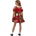 Christmas Art Kids  Short Sleeve Dolly Dress View4