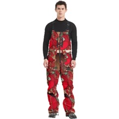 Christmas Art Men s Front Zip Ski And Snowboard Bib Pants by myclothy