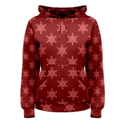 Illustrations Red Abstract Pattern Seamless Texture Women s Pullover Hoodie