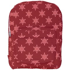 Illustrations Red Abstract Pattern Seamless Texture Full Print Backpack