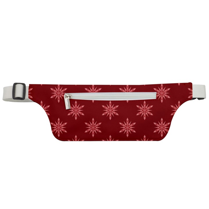 Illustrations Red Abstract Pattern Seamless Texture Active Waist Bag