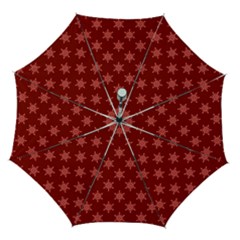 Illustrations Red Abstract Pattern Seamless Texture Automatic Folding Umbrella With Case (medium) by Hannah976