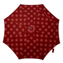 Illustrations Red Abstract Pattern Seamless Texture Hook Handle Umbrellas (large)