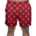 Illustrations Red Abstract Pattern Seamless Texture Men s Shorts View1