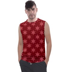 Illustrations Red Abstract Pattern Seamless Texture Men s Regular Tank Top by Hannah976