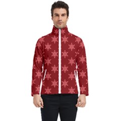 Illustrations Red Abstract Pattern Seamless Texture Men s Bomber Jacket