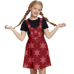 Illustrations Red Abstract Pattern Seamless Texture Kids  Apron Dress