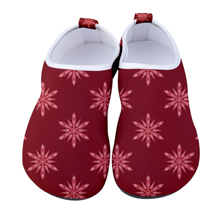 Illustrations Red Abstract Pattern Seamless Texture Kids  Sock-Style Water Shoes