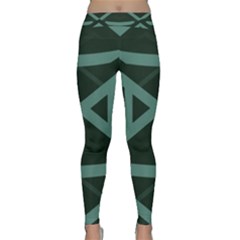 Geometric Design 01 Classic Yoga Leggings