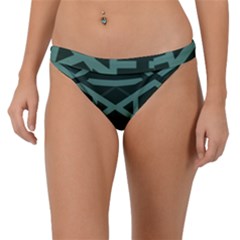 Geometric Design 01 Band Bikini Bottoms by myclothy