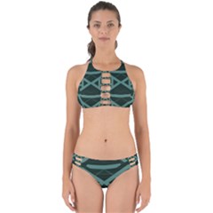 Geometric Design 01 Perfectly Cut Out Bikini Set