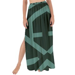 Geometric Design 01 Maxi Chiffon Tie-up Sarong