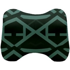 Geometric Design 01 Head Support Cushion